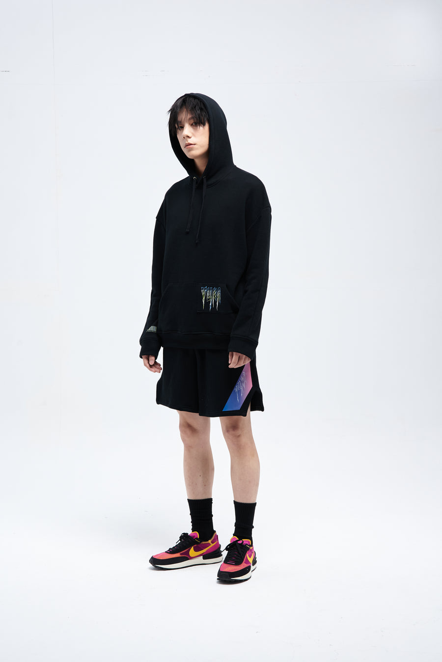 THE KILLER sweatshorts  - Black freeshipping - YUKA-official