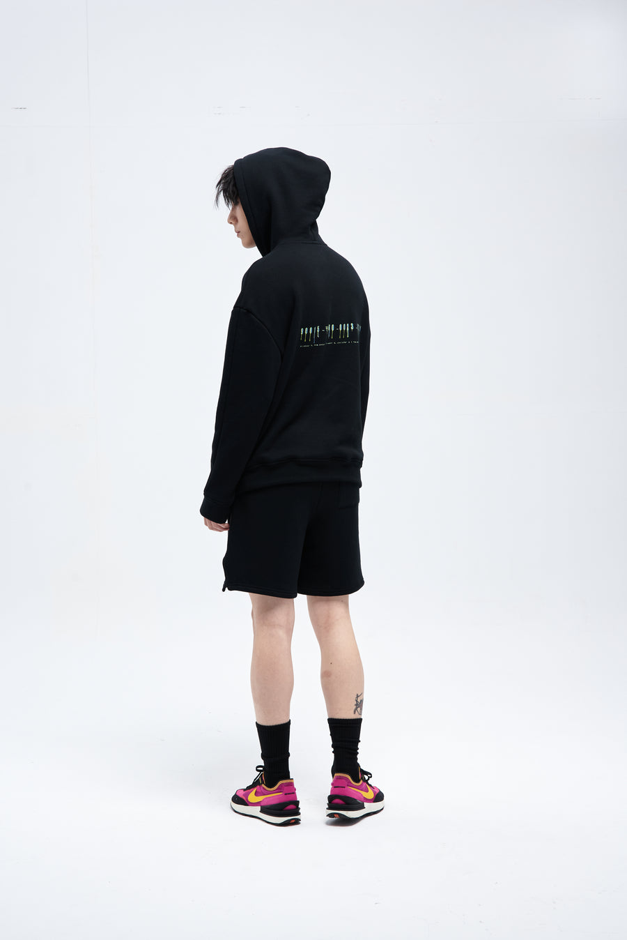 THE KILLER sweatshorts  - Black freeshipping - YUKA-official