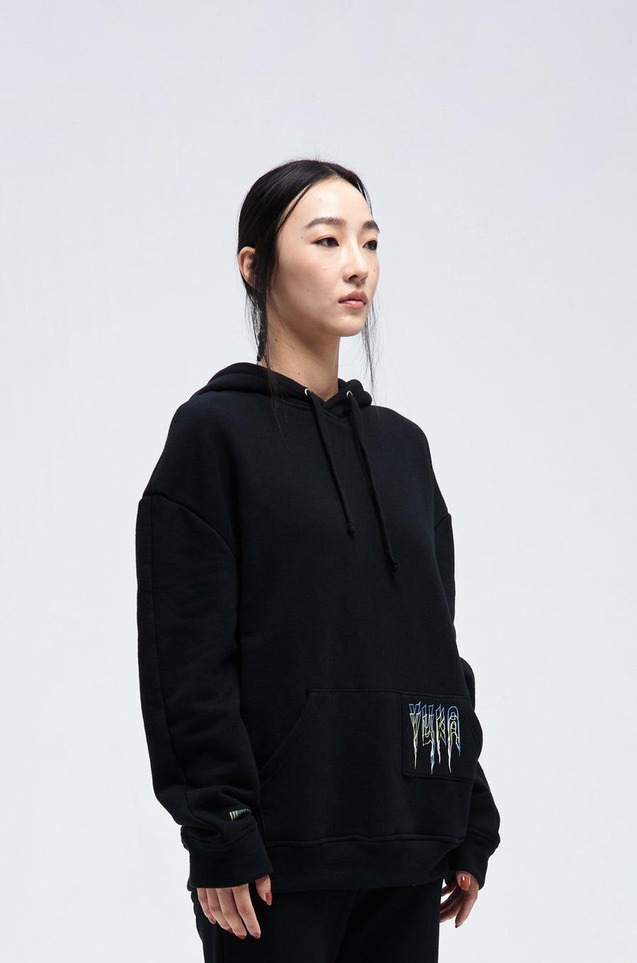 THE KILLER hoodie - Black freeshipping - YUKA-official