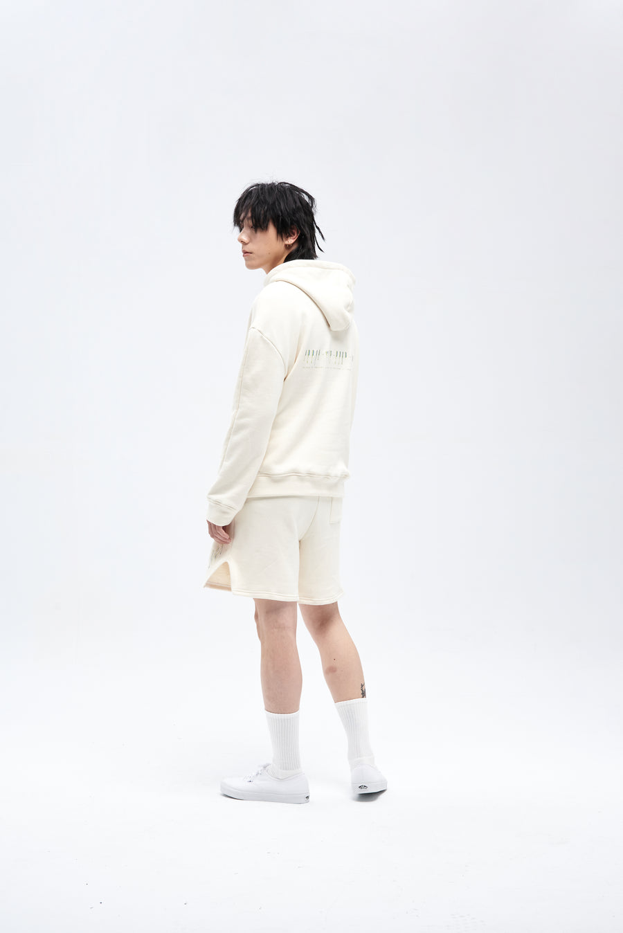 THE KILLER sweatshorts  - Beige freeshipping - YUKA-official