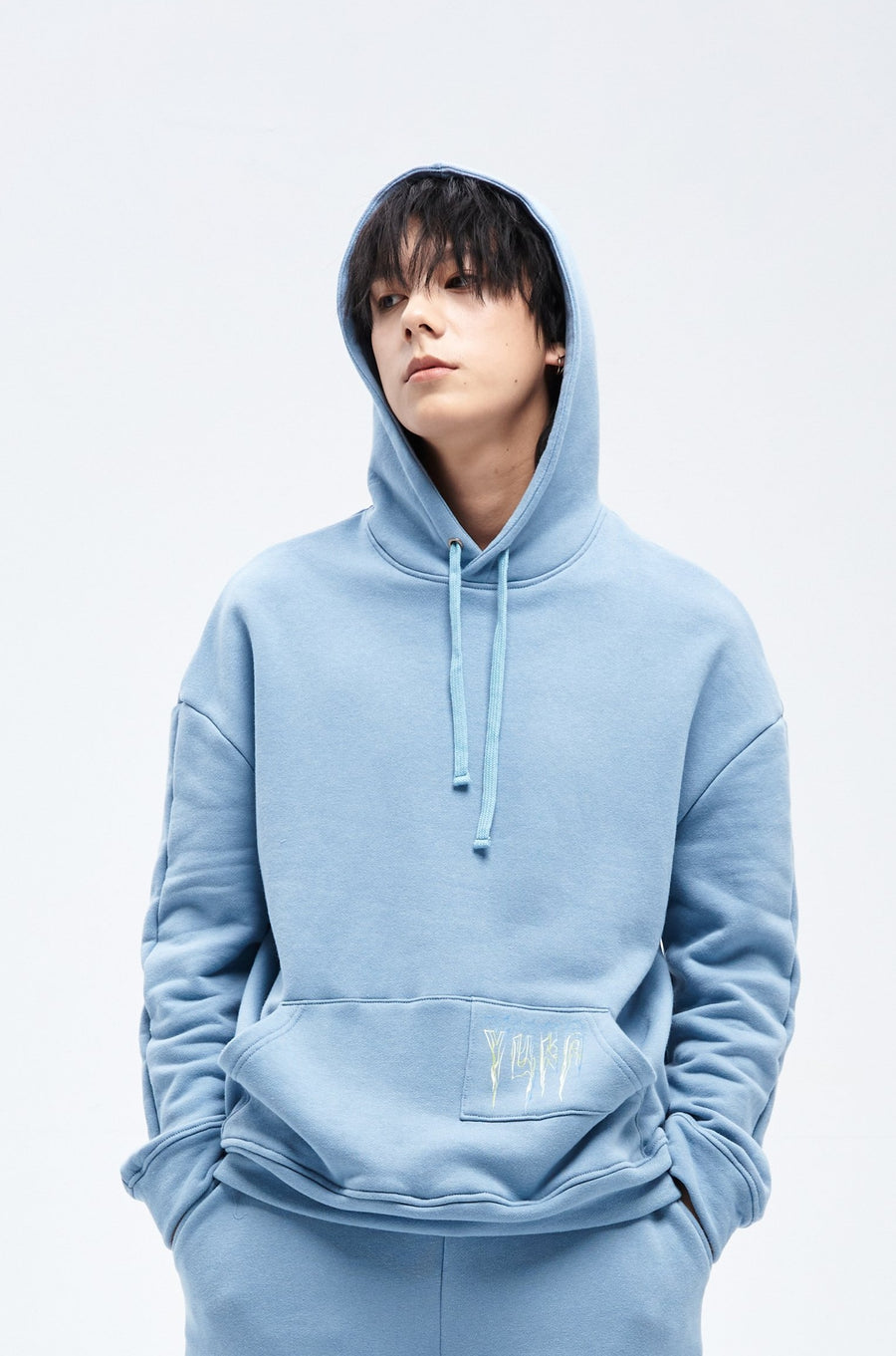 THE KILLER hoodie - Cerulean freeshipping - YUKA-official